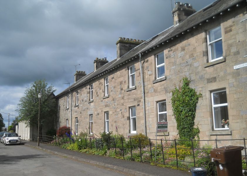 Terraced houses in Ashfield village