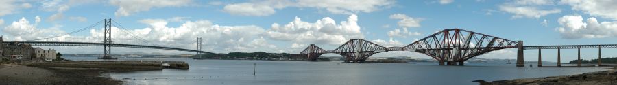 Firth of Forth Road and Railway Bridges