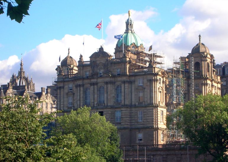 Bank of Scotland HQ on the Mound