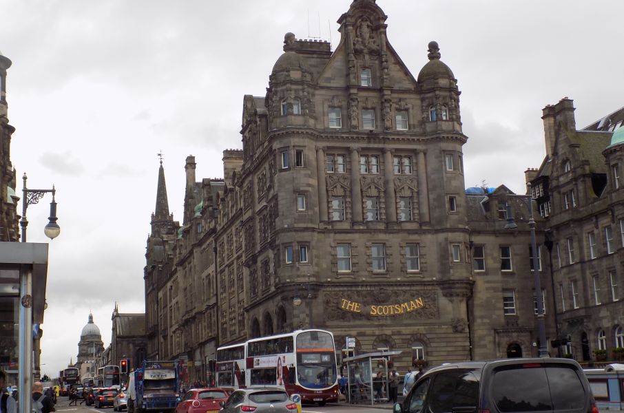 "The Scotsman" Hotel in the City Centre of Edinburgh