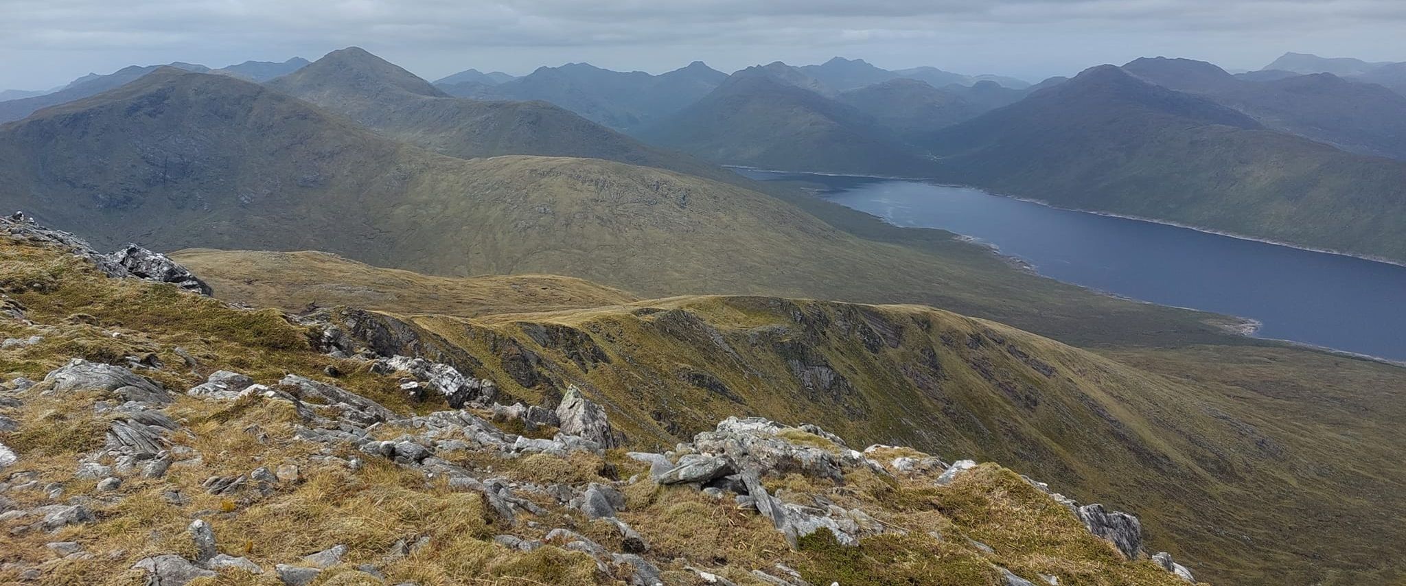 Rough Bounds of Knoydart from Gairich