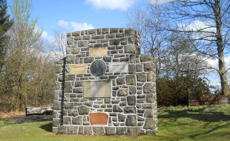 Memorial to Robert Bontine Cunningham Graham in Gartmore Village