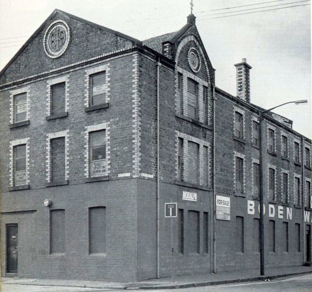 Warehouse in Boden Street in Glasgow