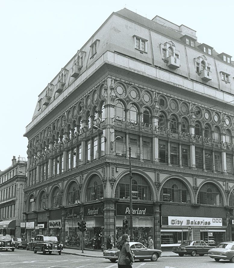 The Ca'D'Oro Building at the corner of Union Street and Gordon Street