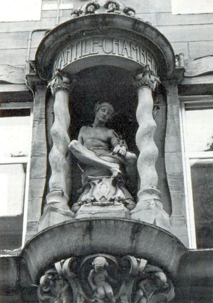 "Mercury" on the Mercantile Chambers in Glasgow