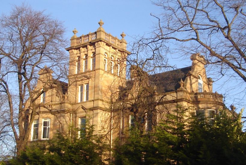 Villa in Cleveden district of Kelvinside in Glasgow