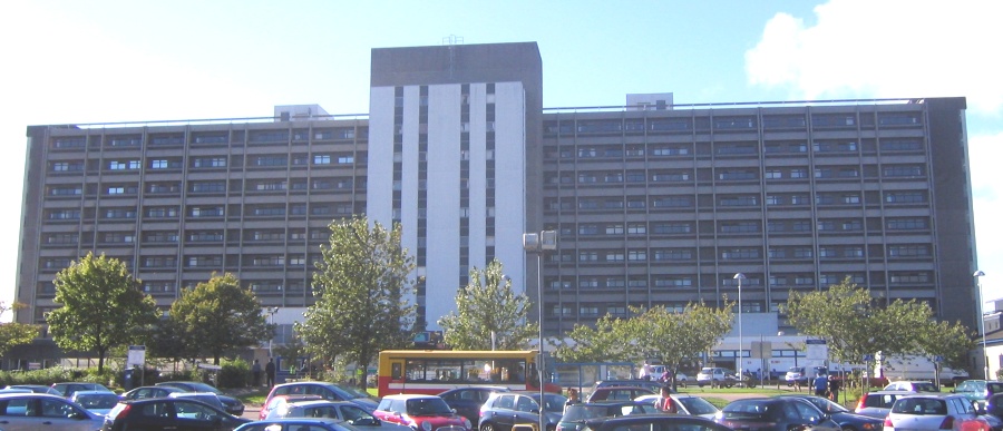Gartnavel Hospital adjacent to Bingham's Pond