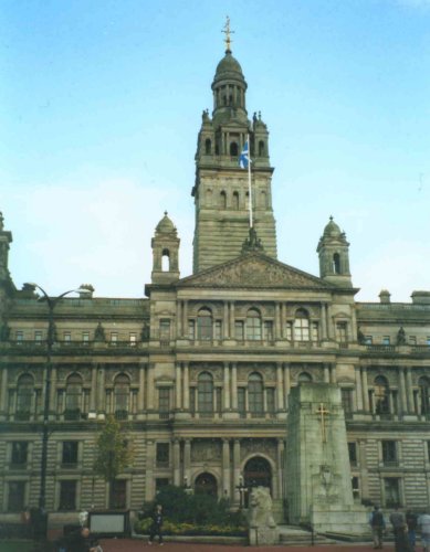 City Chambers in Glasgow city centre, Scotland