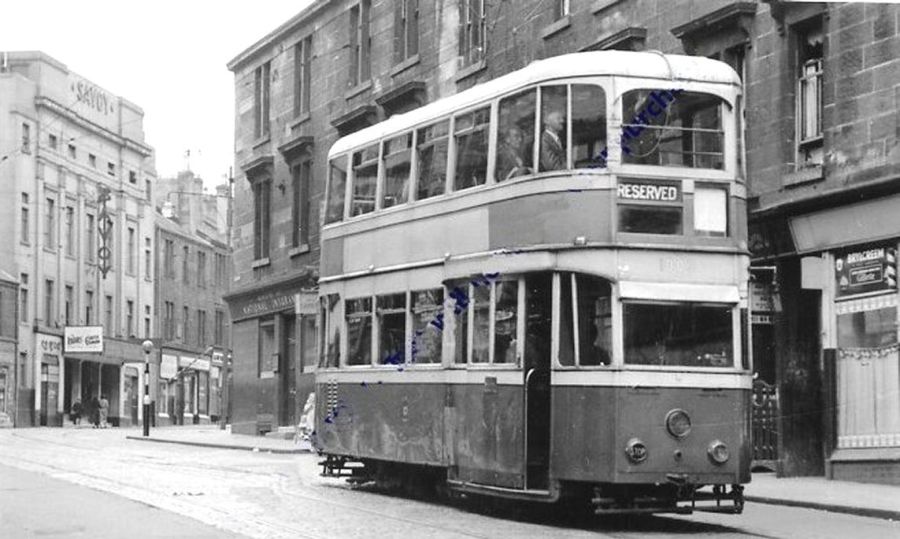 Glasgow Corporation tramcar in Cambuslang
