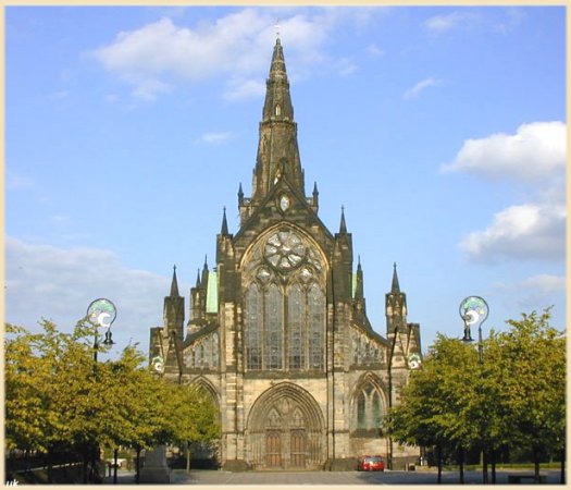 The Cathedral in Glasgow, Scotland 