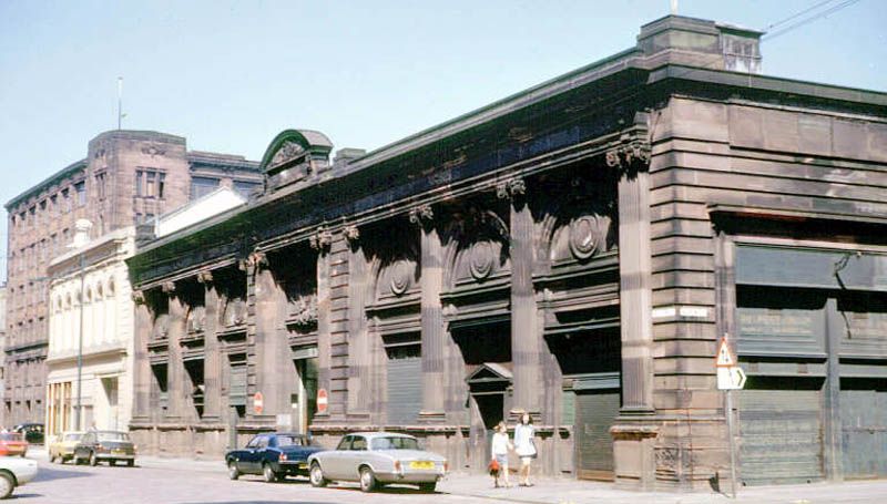 Former Fruit Market Building in Candleriggs in Glasgow