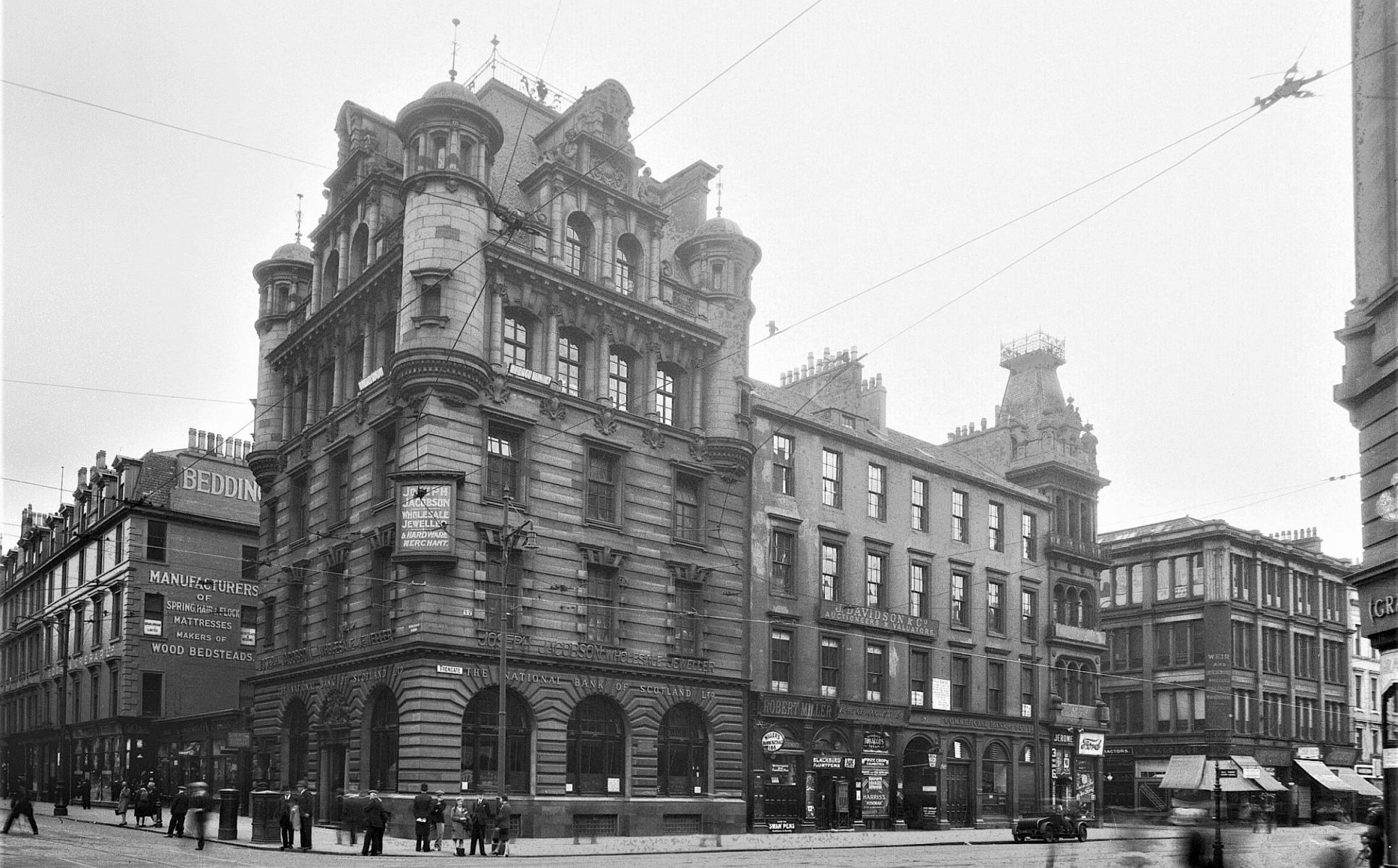 former National Bank of Scotland building in Glasgow city centre