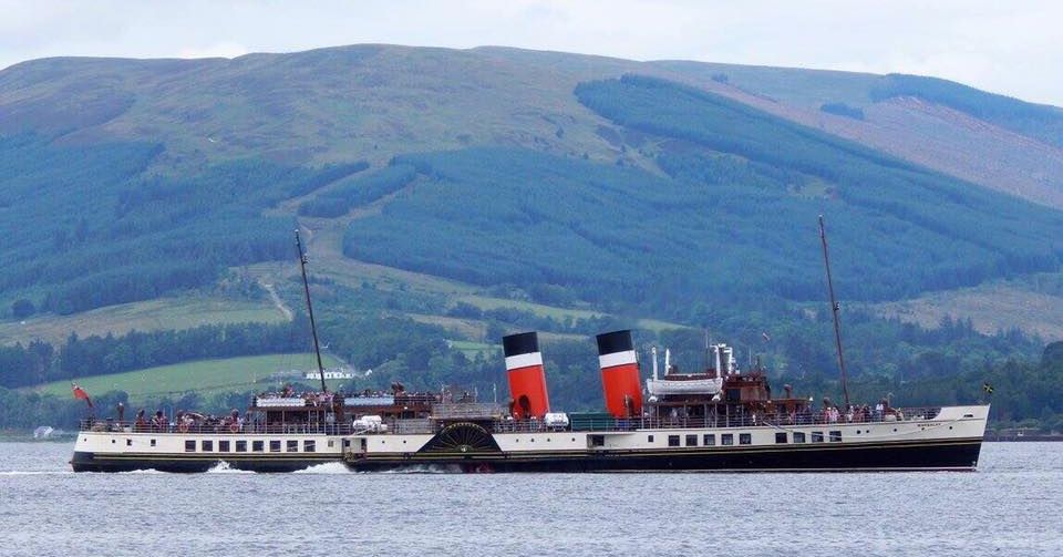 Waverley in the Firth of Clyde