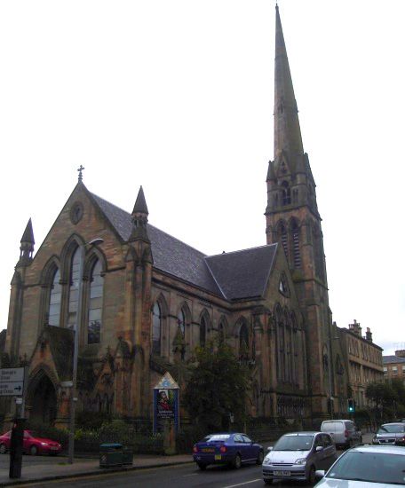 Lansdowne Church in Great Western Road, Glasgow