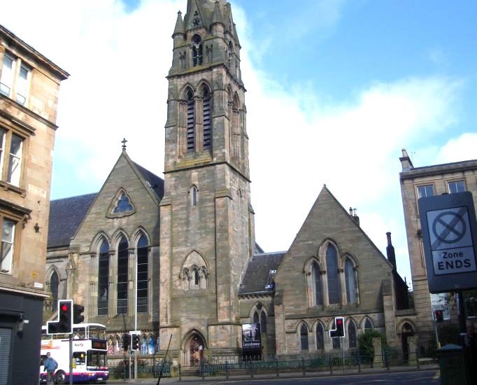 Lansdowne Parish Church in Great Western Road, Glasgow