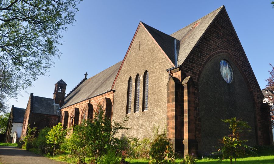 Holy Cross Church in Knightswood, Glasgow