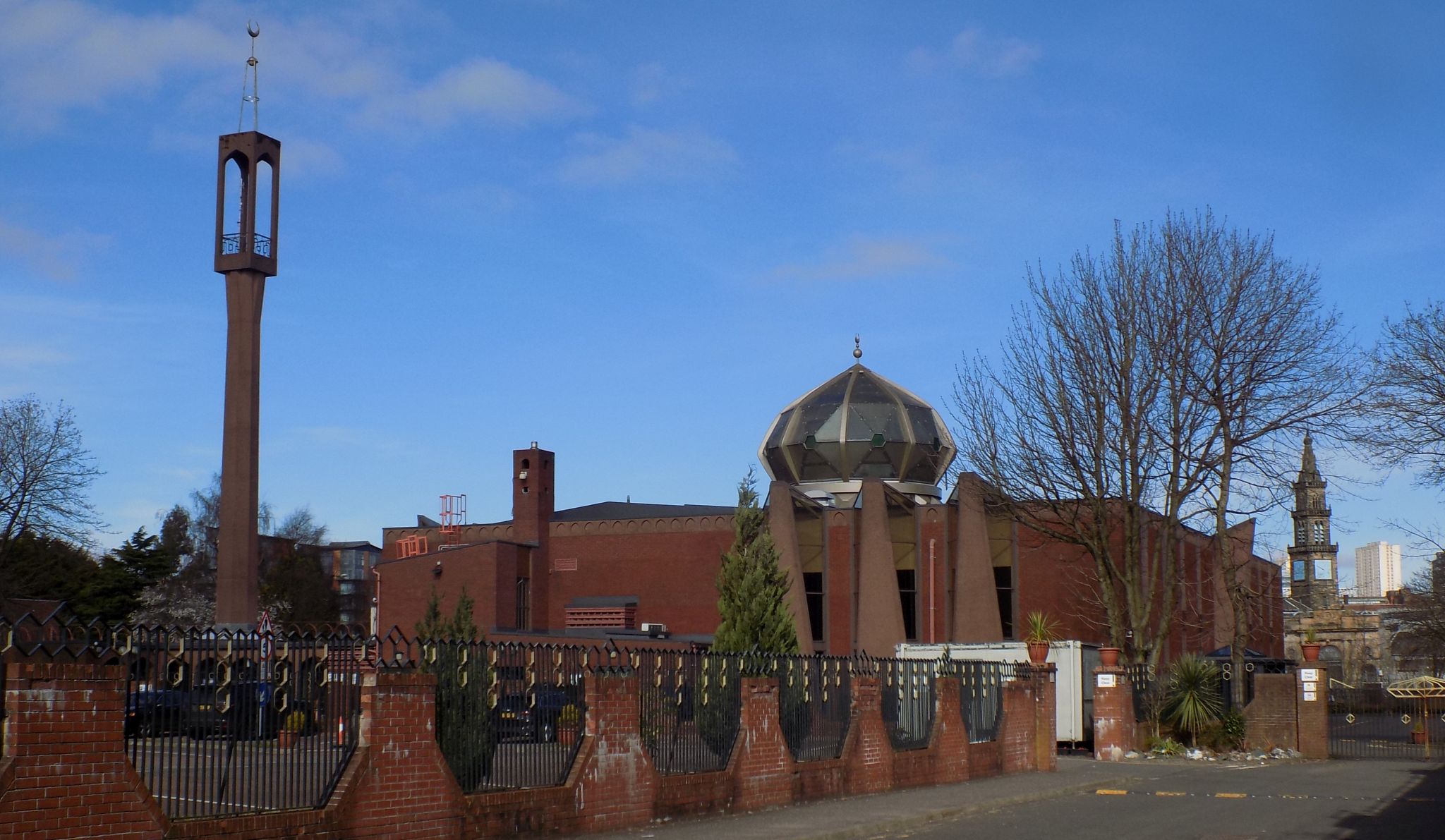 Central Mosque in Glasgow, Scotland