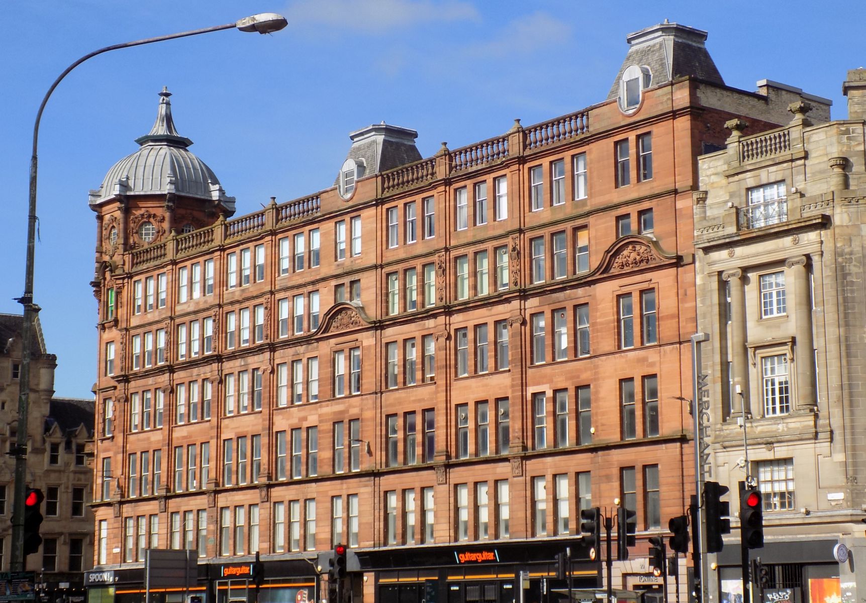 Building in Trongate in Glasgow