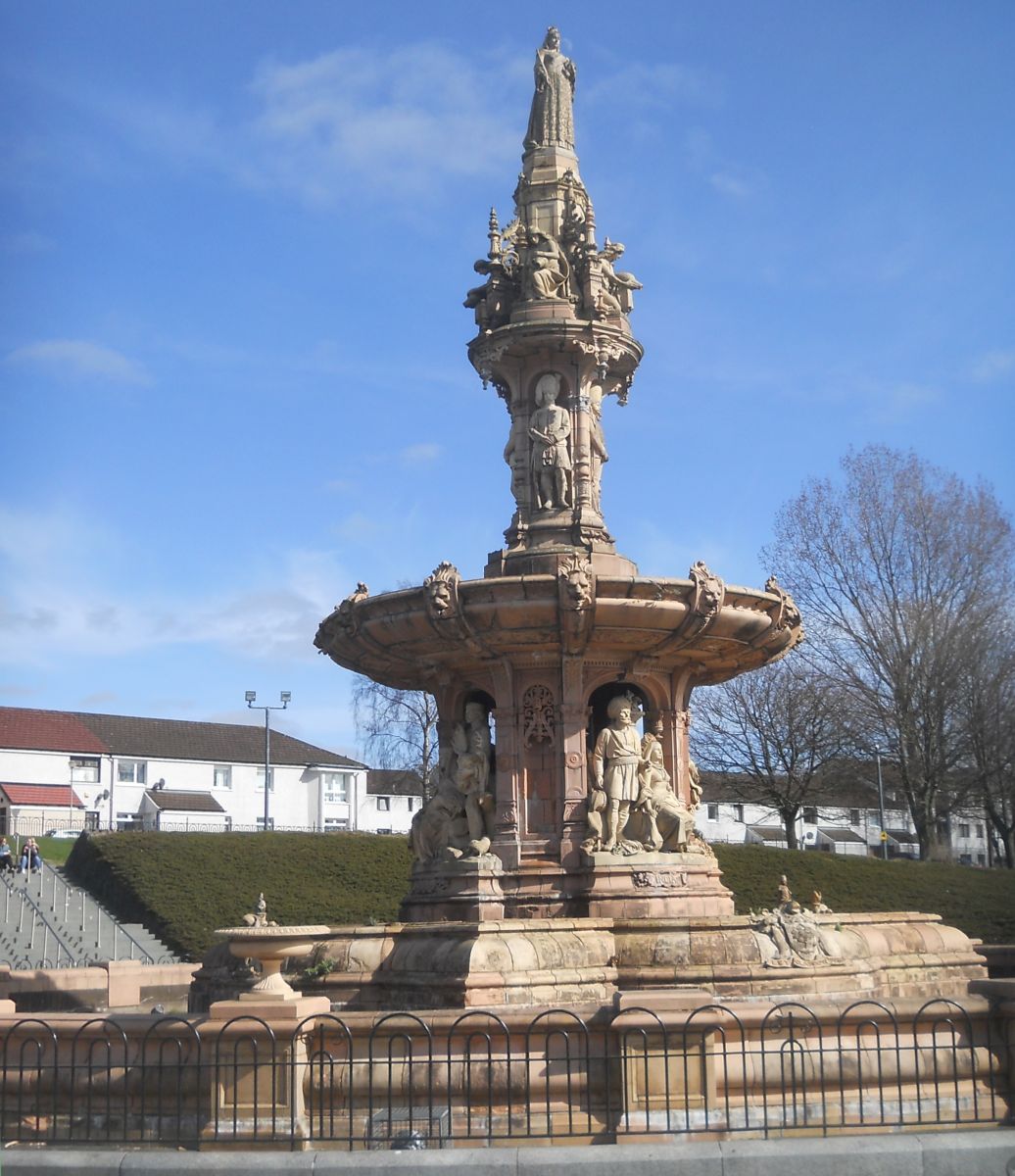 Doulton Fountain in Glasgow Green