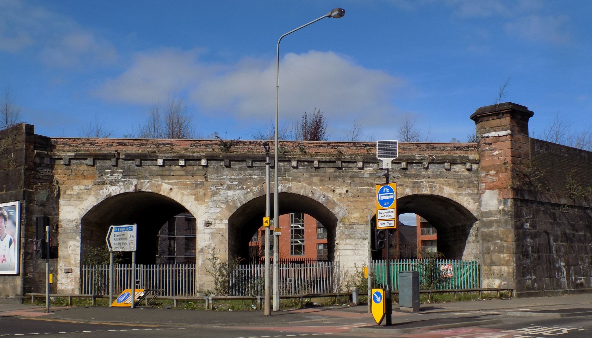 Railway Arches in the Gorbals District
