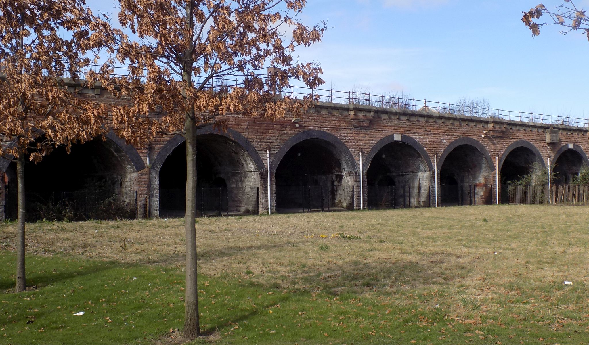 Railway Arches in the Gorbals District