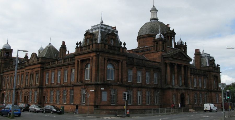 The Town Hall in Govan