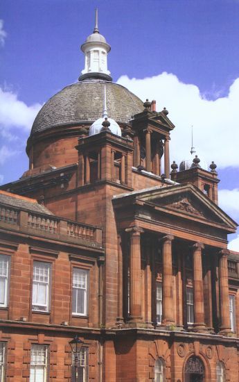 The Town Hall in Govan