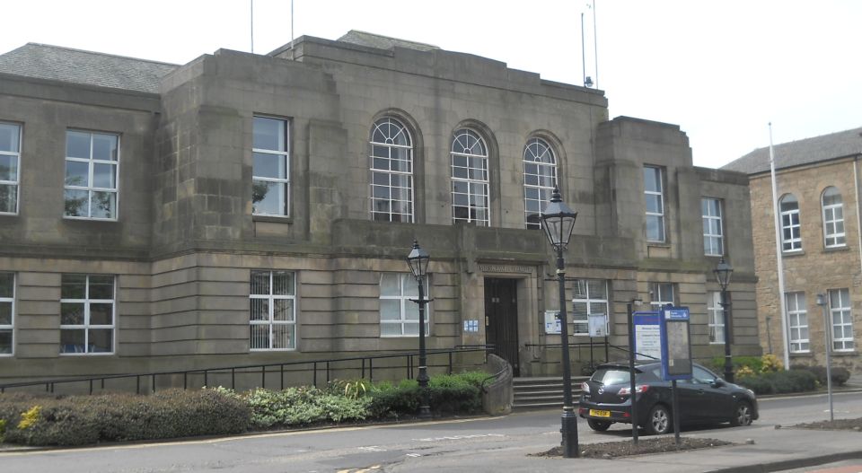 Municipal Chambers in Grangemouth