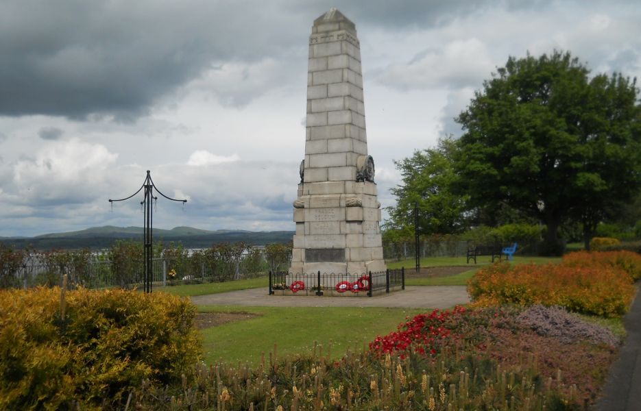 The War Memorial in Bo'ness