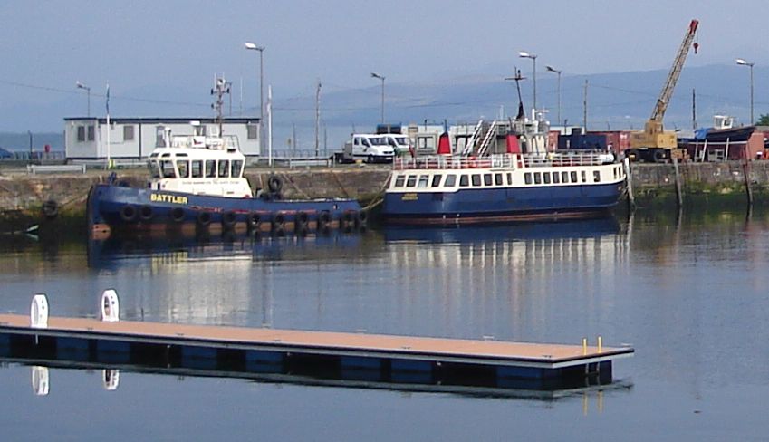 Harbour at Greenock