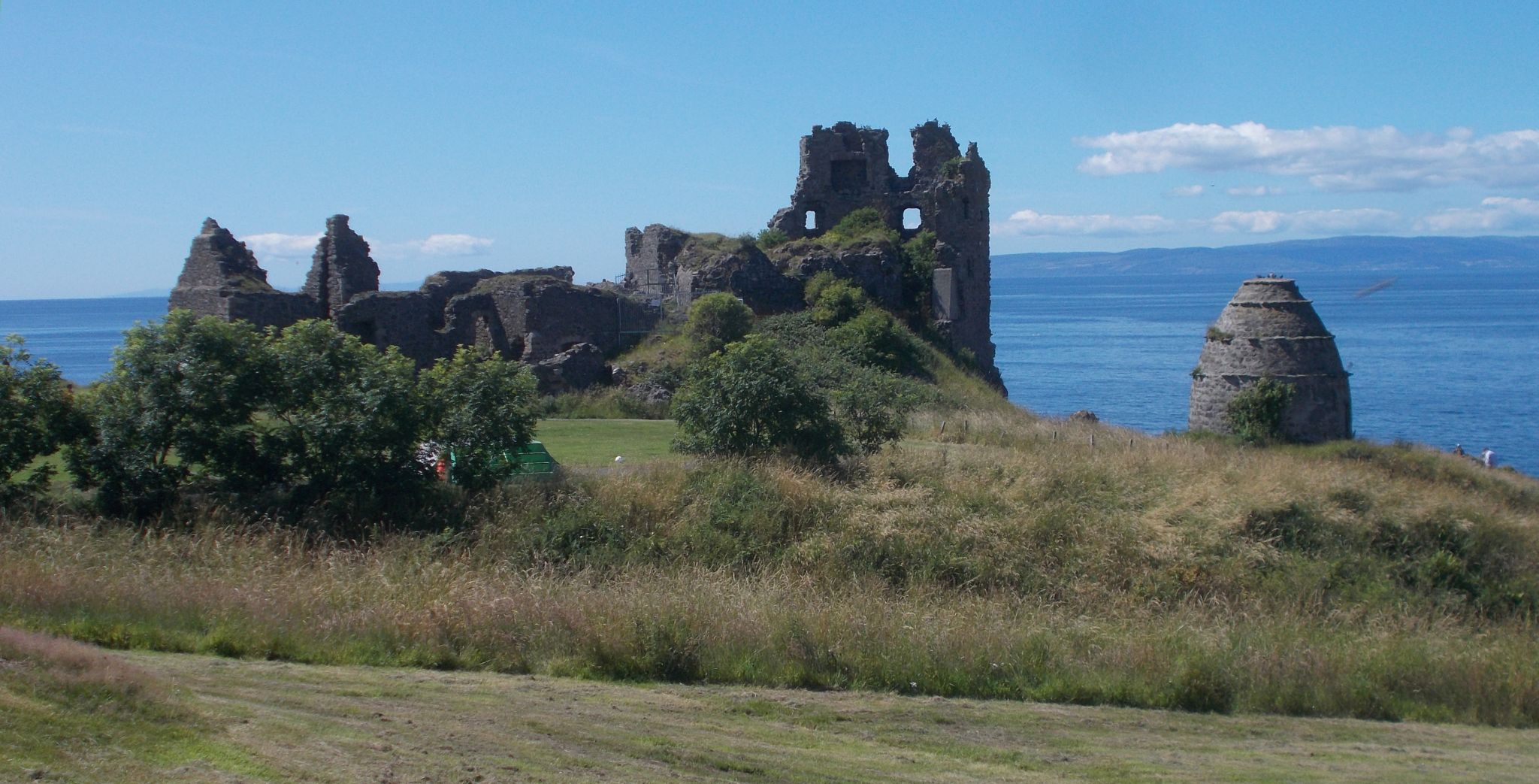The castle at Dunure