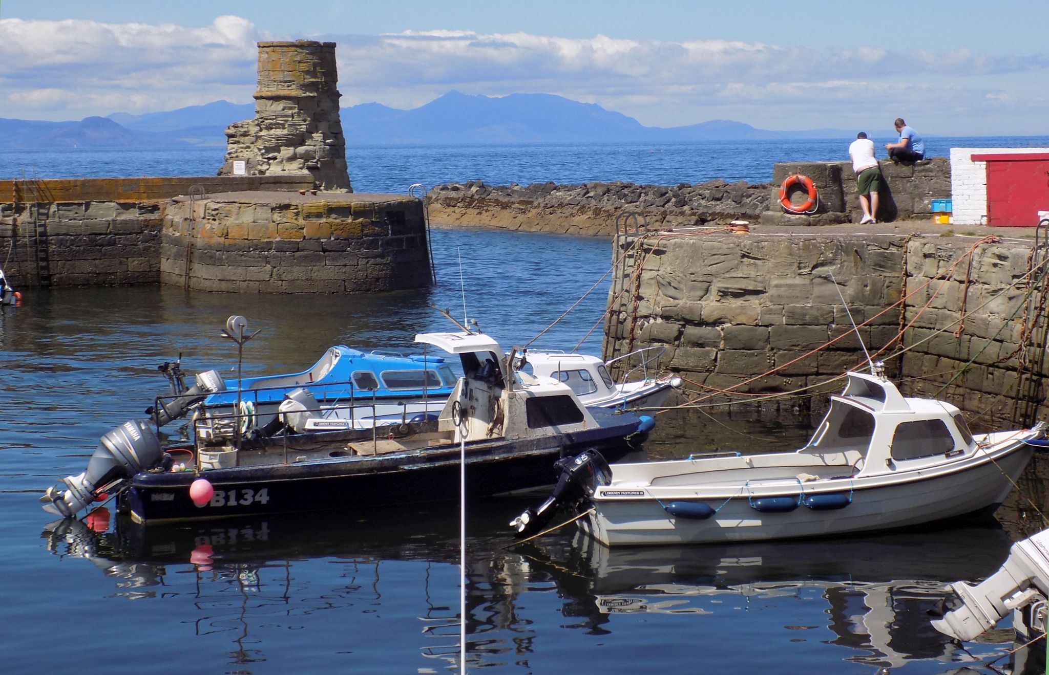 The harbour at Dunure