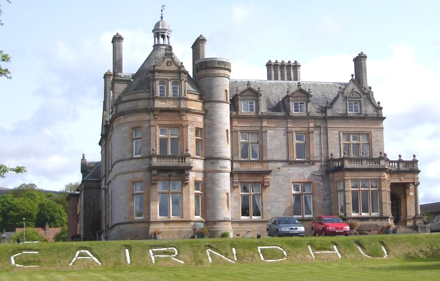 Cairndhu House in Helensburgh on the Firth of Clyde