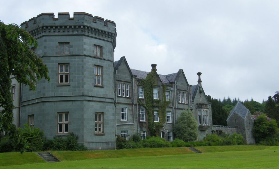 Kilmory Castle at Lochgilphead