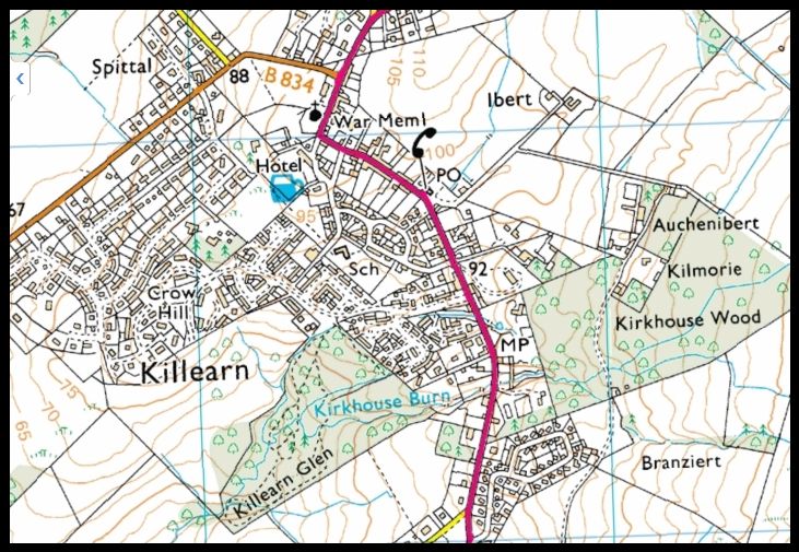 Map of Killearn Area