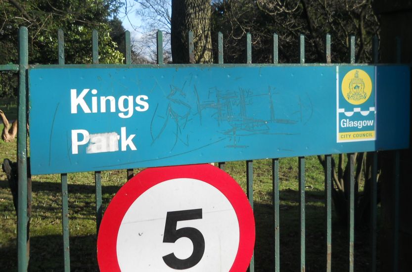 Signboard at King's Park