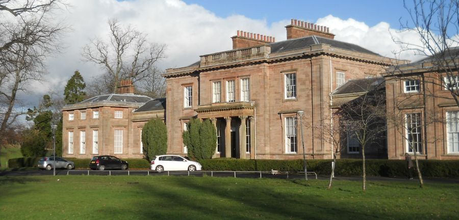 Aitkenhead House in King's Park on the south side of Glasgow