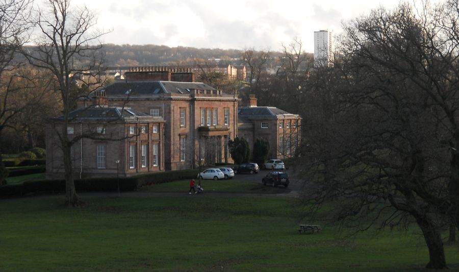 Aitkenhead House in King's Park on the south side of Glasgow