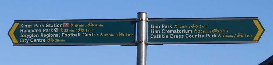 Signpost at King's Park