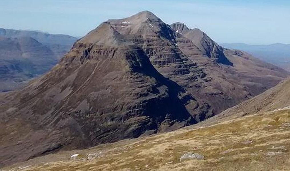Liathach from Beinn Eighe in the Torridon Region of the NW Highlands of Scotland