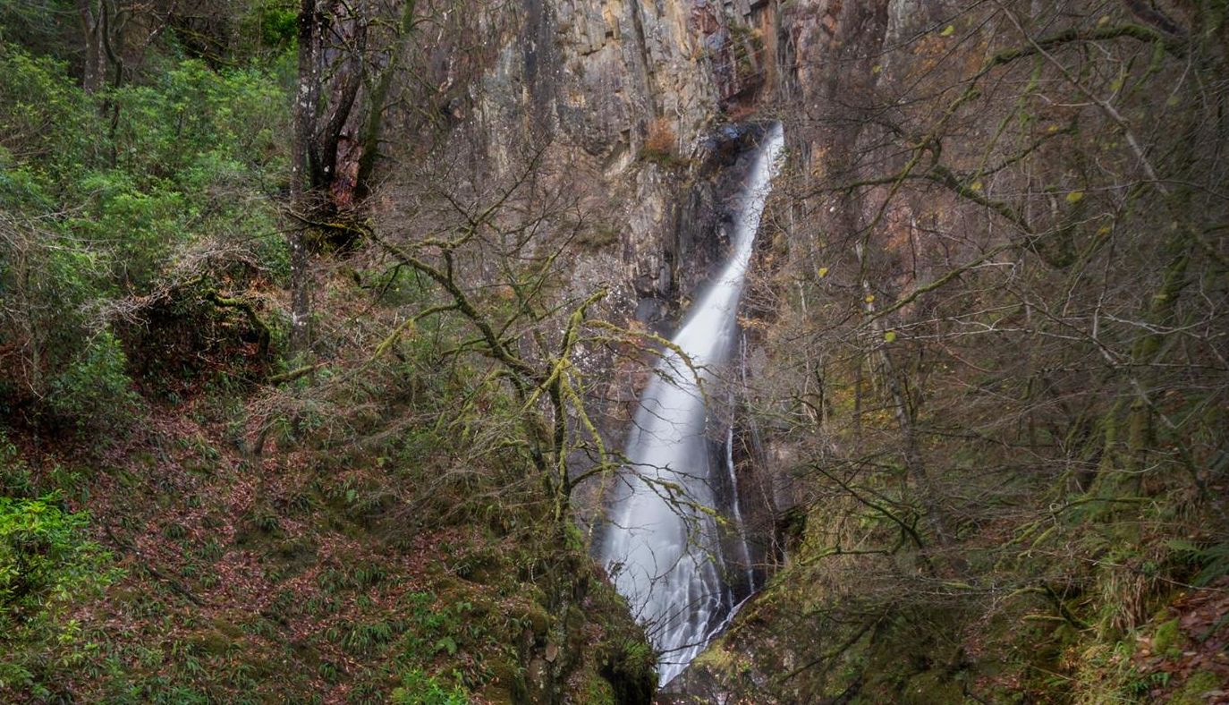 Grey Mare's Tail waterfall at Kinlochleven