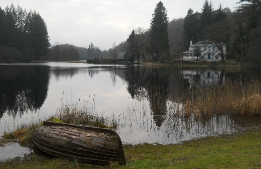 Craigmore from River Forth at Aberfoyle