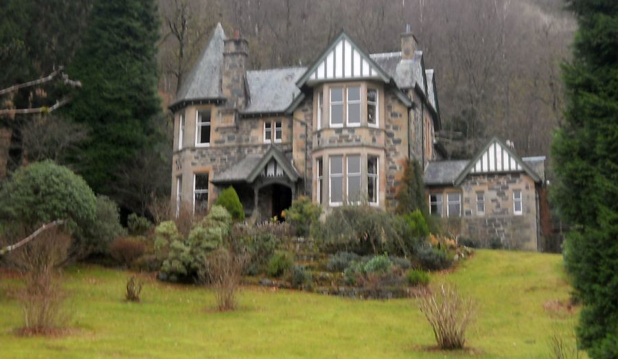 Mansion on outskirts of Aberfoyle