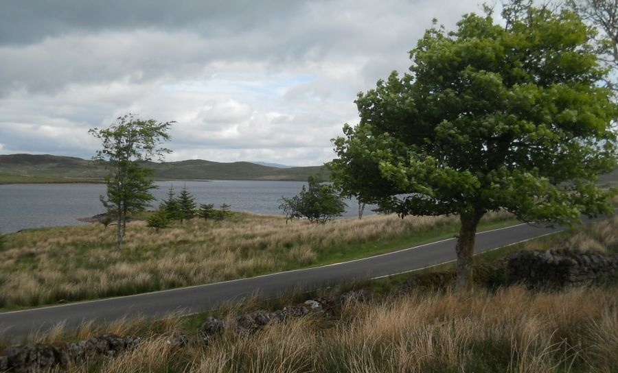 Loch Thom from the Old Largs Road on approach to Clyde Muirshiel Park