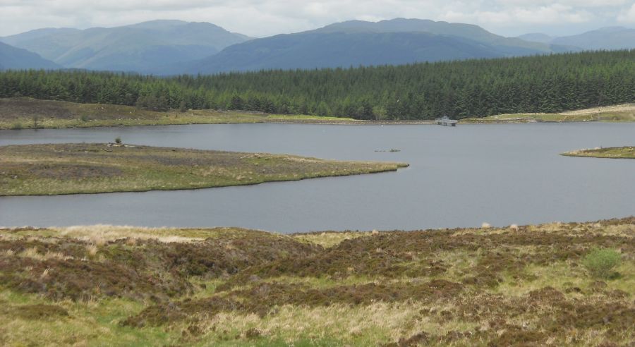 The Daff Reservoir and the Cowal Hills