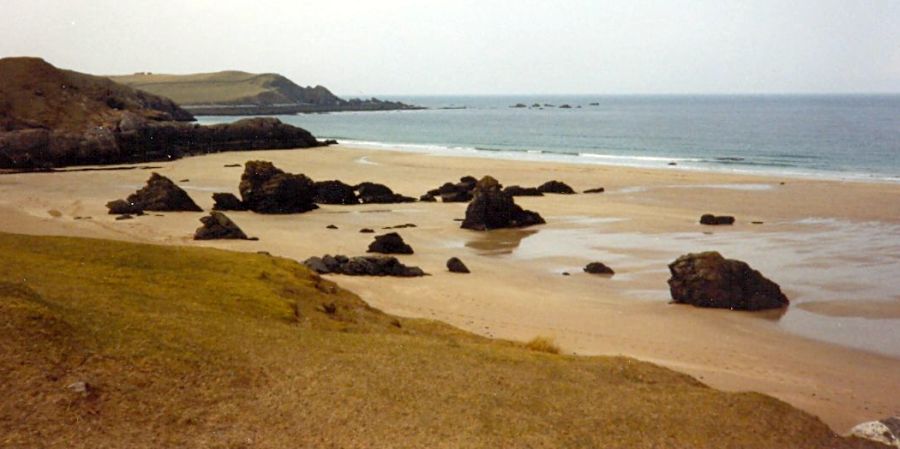 Beach at Durness in Northern Scotland