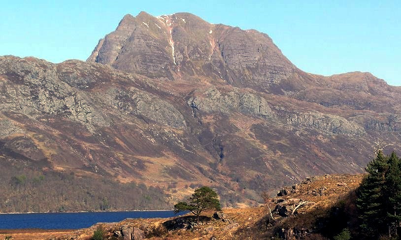 Slioch in the NW Highlands of Scotland