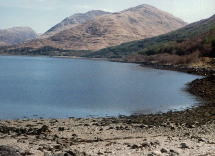 Beinn Sgulaird and Creach Bheinn above Loch Creran