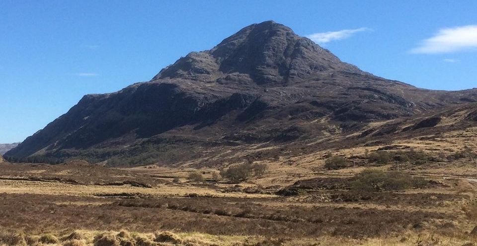Seana Bhraigh in Highlands of Northern Scotland