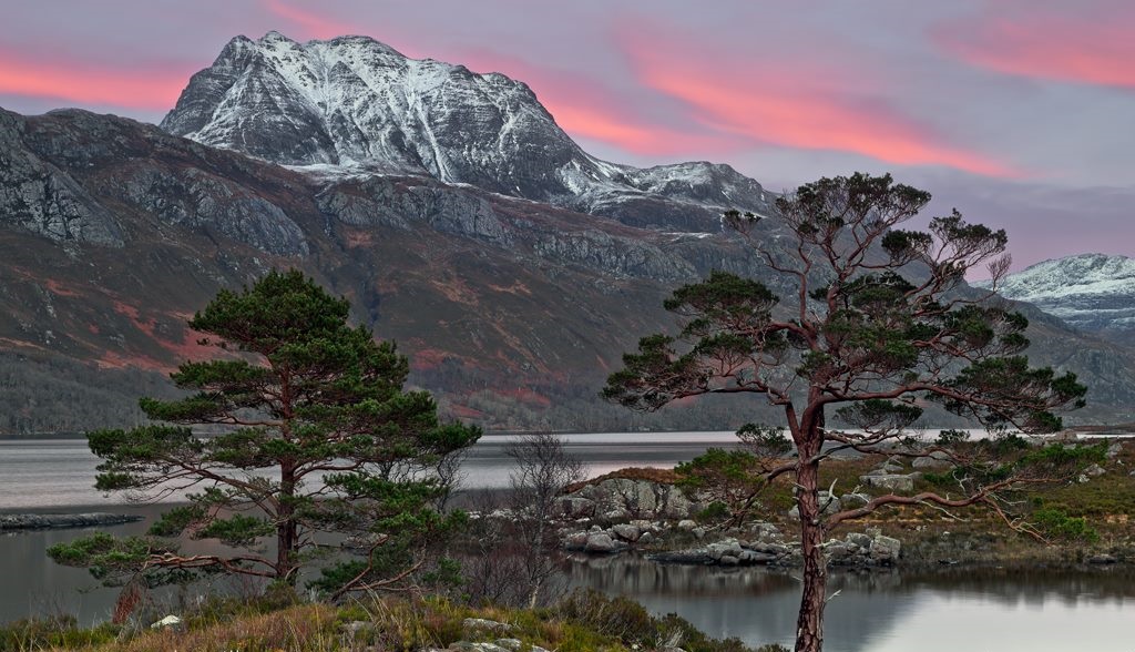 Slioch in the NW Highlands of Scotland